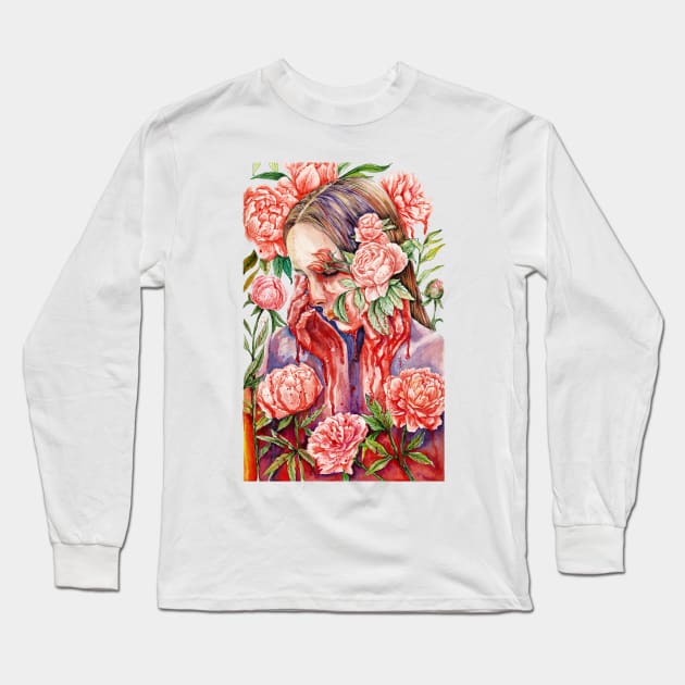 Beauty Hurts Long Sleeve T-Shirt by xxdoriana